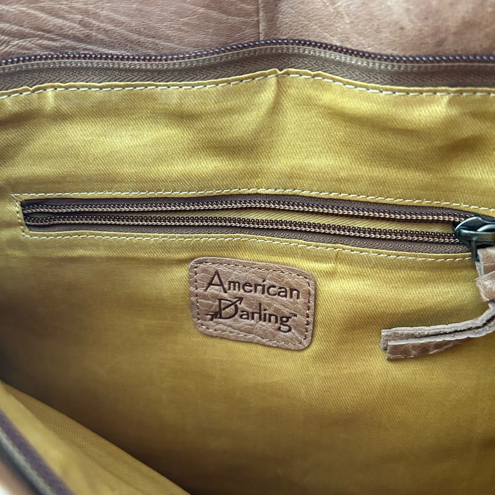 American Darling Backpack with upcycled patch EUC - Picture 4 of 10